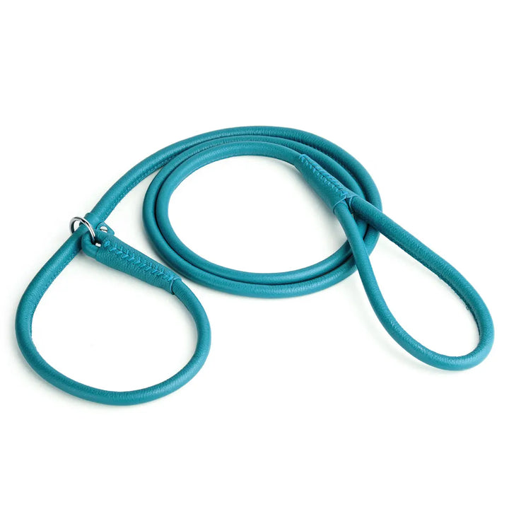 Soft Leather Round Slip Lead Dogline