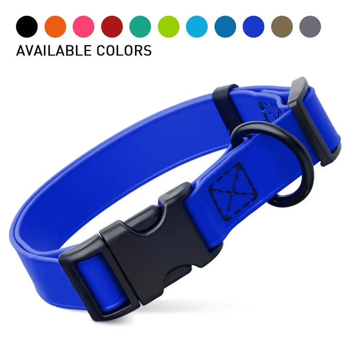 Biothane Waterproof Dog Collar with Quick Release Buckle Dogline