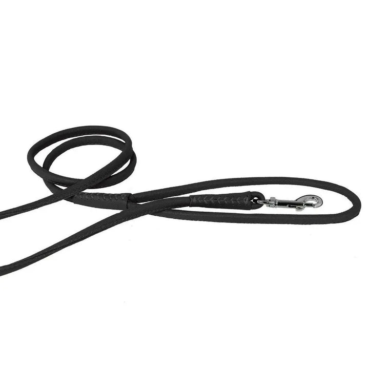 Soft Leather Round Lead Dogline