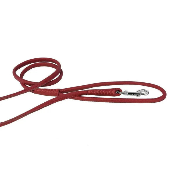 Soft Leather Round Lead Dogline