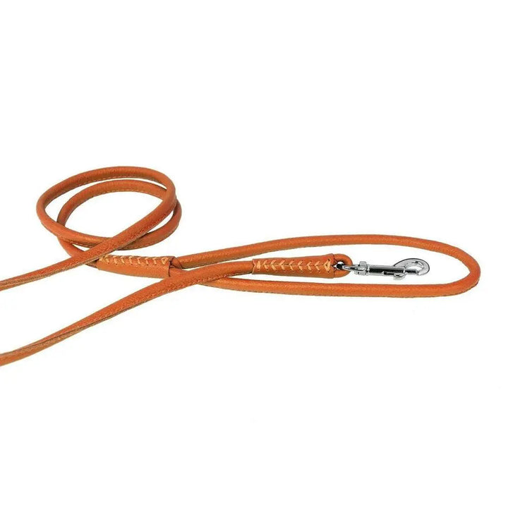 Soft Leather Round Lead Dogline