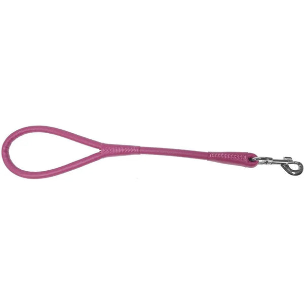 Soft Leather Round Traffic Lead Dogline