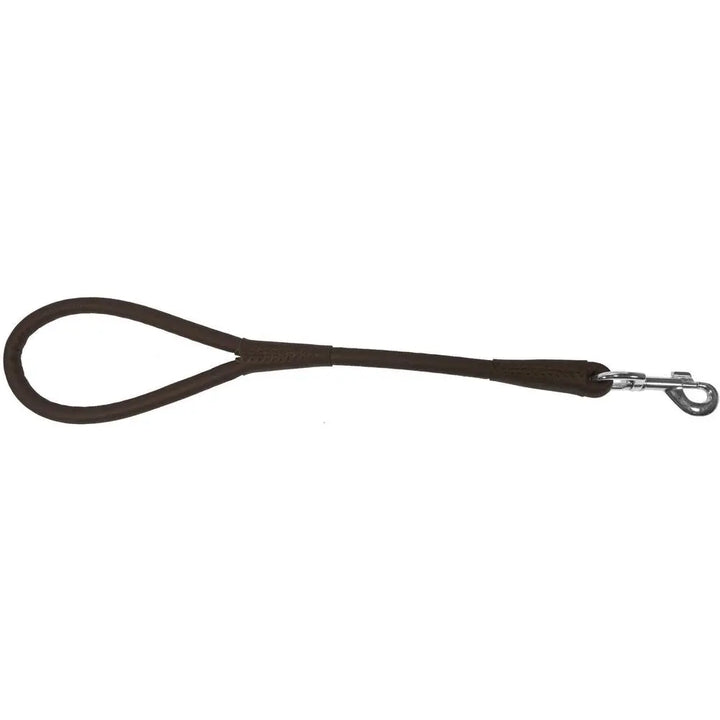 Soft Leather Round Traffic Lead Dogline